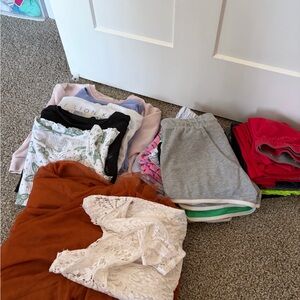 Girls clothing bundle size large 10/12